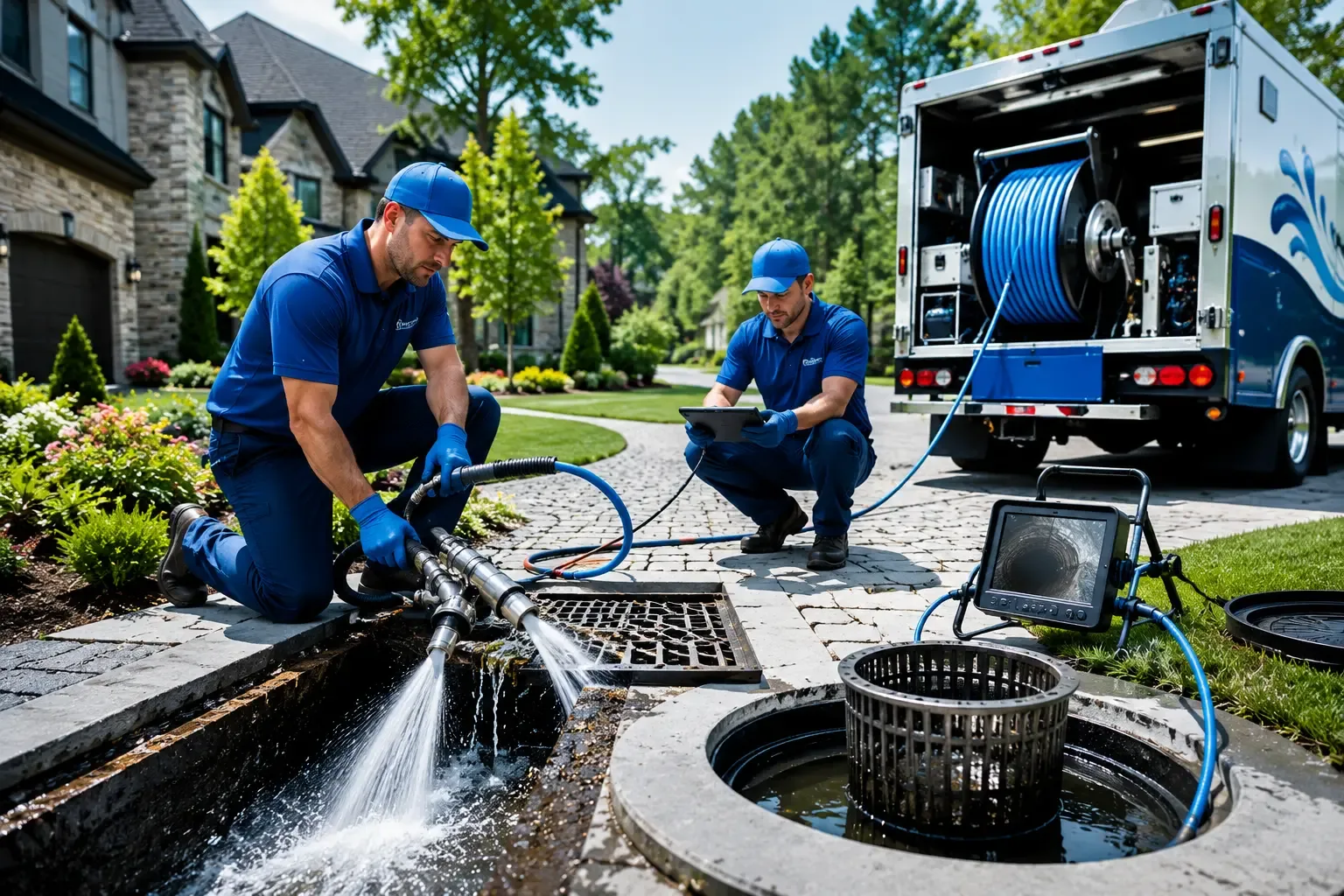 Local outdoor drain cleaning professionals in London Mills, IL